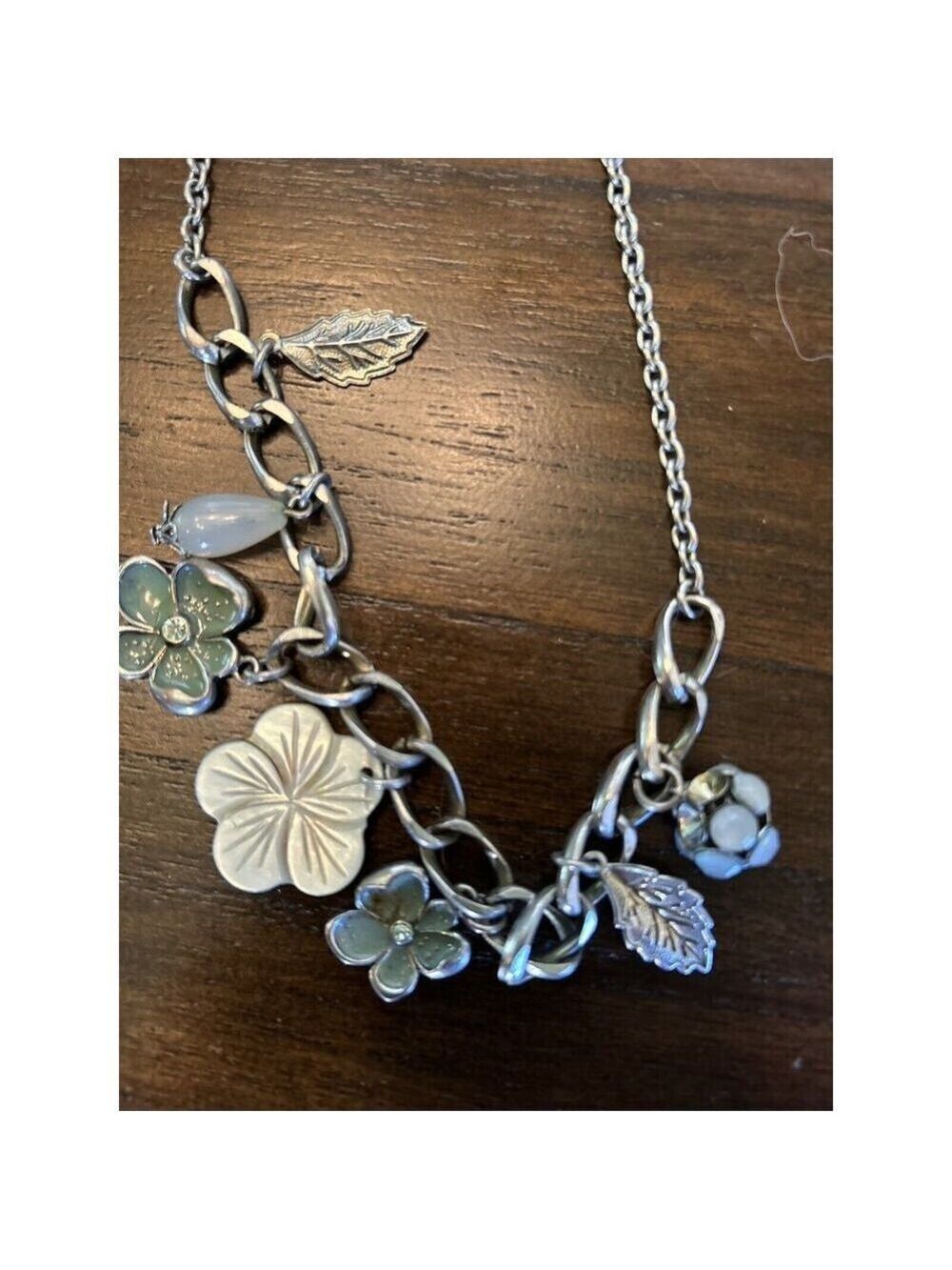 Cookie Lee silver necklace